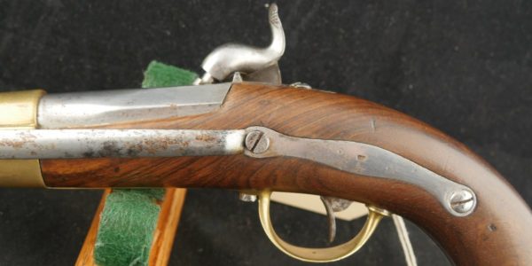 GR79-0223-4564, French Model 1842 Single Shot Percussion Navy Pistol with Navy Anchor. BLOWOUT - Image 12