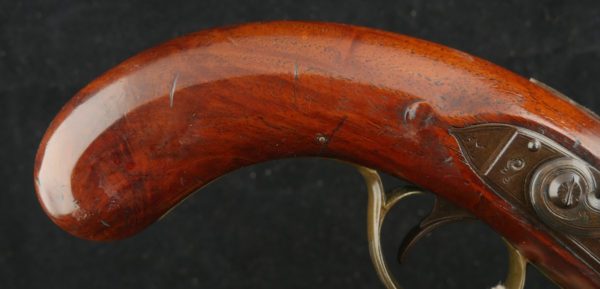 GR79-0323-4569, D. Egg LONDON, Single Shot Flint Pistol with iron barrel. BLOWOUT - Image 5