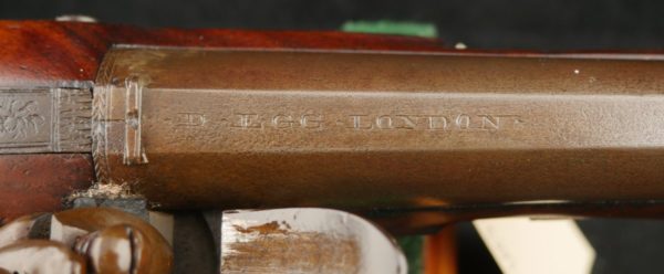 GR79-0323-4569, D. Egg LONDON, Single Shot Flint Pistol with iron barrel. BLOWOUT - Image 12