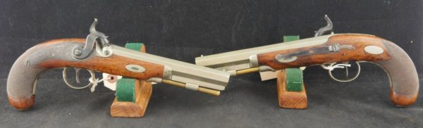 GR79-0223-4572, Pair of English Single Shot Pistol, by BENTLEY. BLOWOUT - Image 36