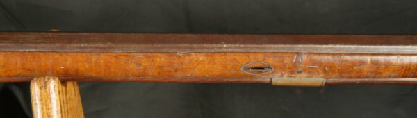 GR79-0223-4579, American Flint Plains Rifle, converted to percussion. The name LECHLER. BLOWOUT - Image 7
