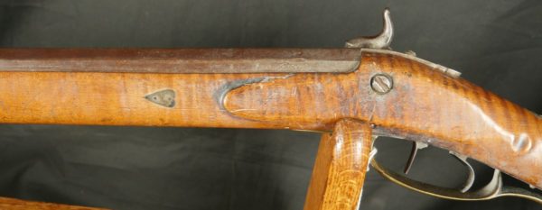 GR79-0223-4579, American Flint Plains Rifle, converted to percussion. The name LECHLER. BLOWOUT - Image 16