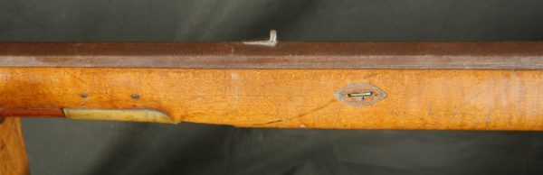 GR79-0223-4579, American Flint Plains Rifle, converted to percussion. The name LECHLER. BLOWOUT - Image 17
