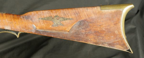 GR79-0223-4579, American Flint Plains Rifle, converted to percussion. The name LECHLER. BLOWOUT - Image 20