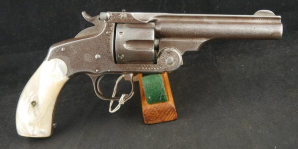 079-0323-7067, Smith and Wesson New Model #3 SA with period western style engraving. BUY NOW