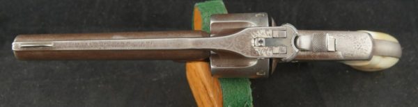 079-0323-7067, Smith and Wesson New Model #3 SA with period western style engraving. BUY NOW - Image 4