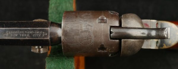 079-0323-8235, Colt M-1849 6 inch with 98% strong scene. BUY NOW - Image 16