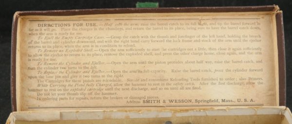 079-0323-8240, Smith and Wesson .32 DA, 5 shot in original box. BUY NOW - Image 6