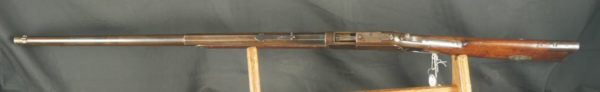 079-0323-8243, Winchester M-1873 44-40 2nd Model Rifle with presentation medallions on the butt stock. BUY NOW - Image 2