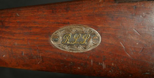 079-0323-8243, Winchester M-1873 44-40 2nd Model Rifle with presentation medallions on the butt stock. BUY NOW - Image 9