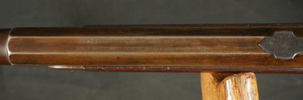 079-0323-8243, Winchester M-1873 44-40 2nd Model Rifle with presentation medallions on the butt stock. BUY NOW - Image 13