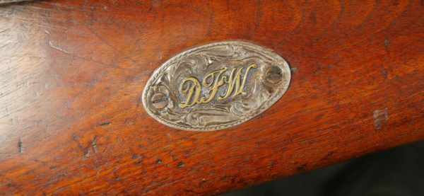 079-0323-8243, Winchester M-1873 44-40 2nd Model Rifle with presentation medallions on the butt stock. BUY NOW - Image 19