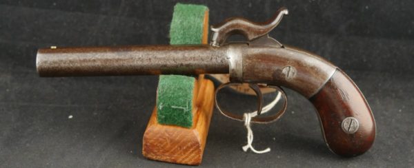 079-0323-8255, Allen and Wheelock double barrel pistol. BLOWOUT - Image 3