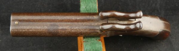 079-0323-8255, Allen and Wheelock double barrel pistol. BLOWOUT - Image 4