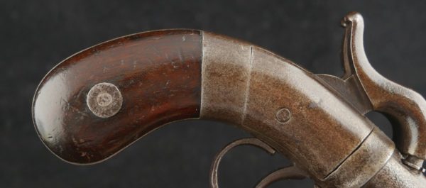 079-0323-8255, Allen and Wheelock double barrel pistol. BLOWOUT - Image 7