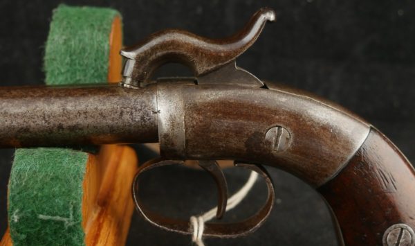 079-0323-8255, Allen and Wheelock double barrel pistol. BLOWOUT - Image 13