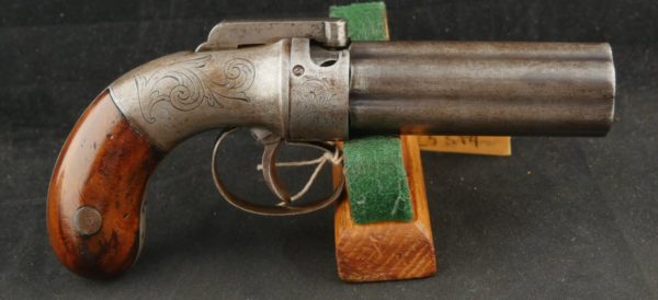079-0323-8261, Allen and Thurber Bag Handle pepperbox. BLOWOUT