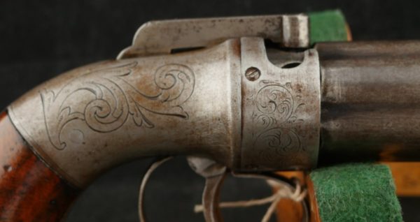 079-0323-8261, Allen and Thurber Bag Handle pepperbox. BLOWOUT - Image 6