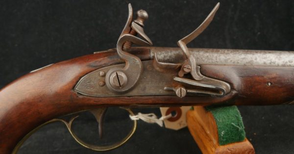 079-0923- 8291 , SHARPE, English Flint Trade Pistol, Flat lock-plate. BLOWOUT - Image 12