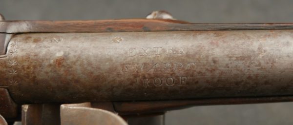 079-0923- 8291 , SHARPE, English Flint Trade Pistol, Flat lock-plate. BLOWOUT - Image 7