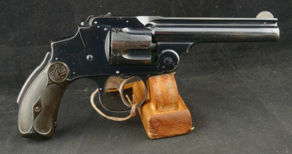 GR79-0423-4601, Antique Smith & Wesson .38 Saftey Hammerless or Lemon Squeezer. Excellent. BUY NOW - Image 3