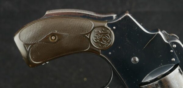 GR79-0423-4601, Antique Smith & Wesson .38 Saftey Hammerless or Lemon Squeezer. Excellent. BUY NOW - Image 24