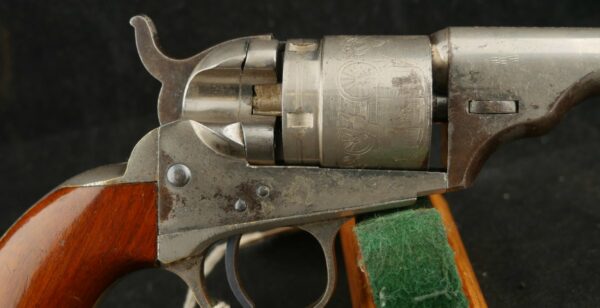 GR79-0423-4671, Colt Half Round .38 RF Pocket revolver, 5 shot. BUY NOW - Image 6