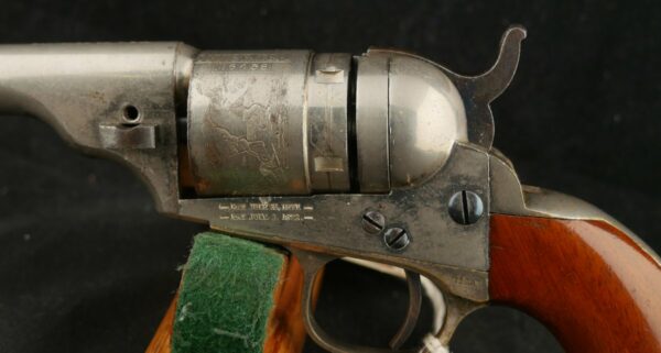 GR79-0423-4671, Colt Half Round .38 RF Pocket revolver, 5 shot. BUY NOW - Image 12