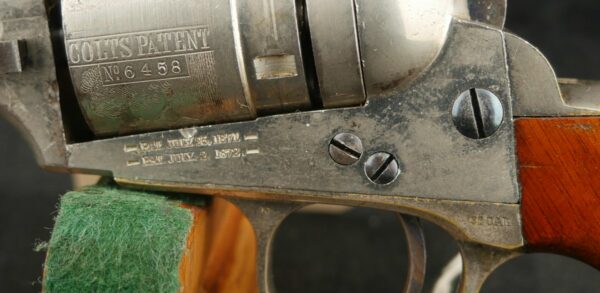 GR79-0423-4671, Colt Half Round .38 RF Pocket revolver, 5 shot. BUY NOW - Image 13
