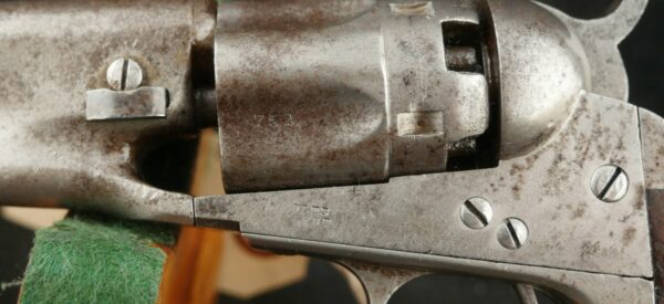 GR79-0423-4694, Early Colt Model 1862 Police. All Iron and Hartford Barrel address. BUY NOW - Image 14