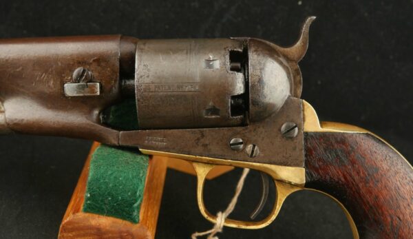 079-0523-8396, US Colt M-1861 Navy with sub-inspector marks on backstrap. BUY NOW - Image 5