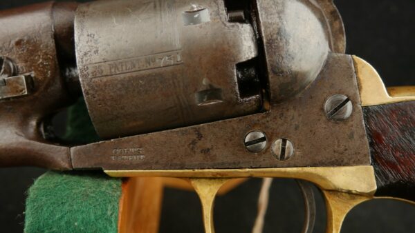 079-0523-8396, US Colt M-1861 Navy with sub-inspector marks on backstrap. BUY NOW - Image 13