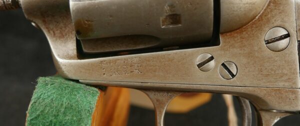 079-0523-8398, Colt SA 7 1/2 inch barrel 44-40 with wood grips. BUY NOW - Image 13