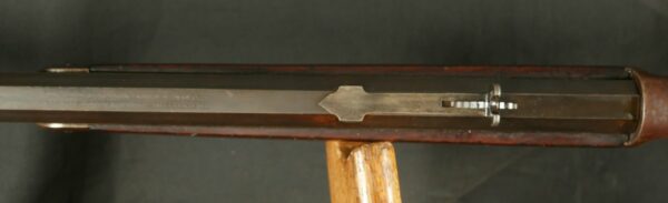 079-0923-8403A, Early Winchester 2nd M-1876 Rifle with Thumb Print Dust Cover. BUY NOW - Image 12