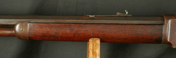 079-0923-8403A, Early Winchester 2nd M-1876 Rifle with Thumb Print Dust Cover. BUY NOW - Image 6