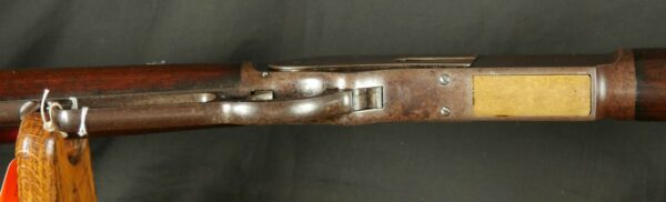 079-0923-8403A, Early Winchester 2nd M-1876 Rifle with Thumb Print Dust Cover. BUY NOW - Image 16