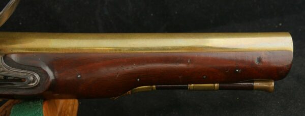 BL-0523-0001, British New Land Pattern Flint Pistol with captured ramrod. BUY NOW - Image 5