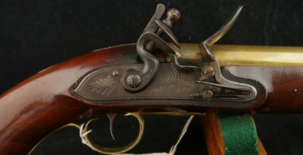 BL-0523-0001, British New Land Pattern Flint Pistol with captured ramrod. BUY NOW - Image 6