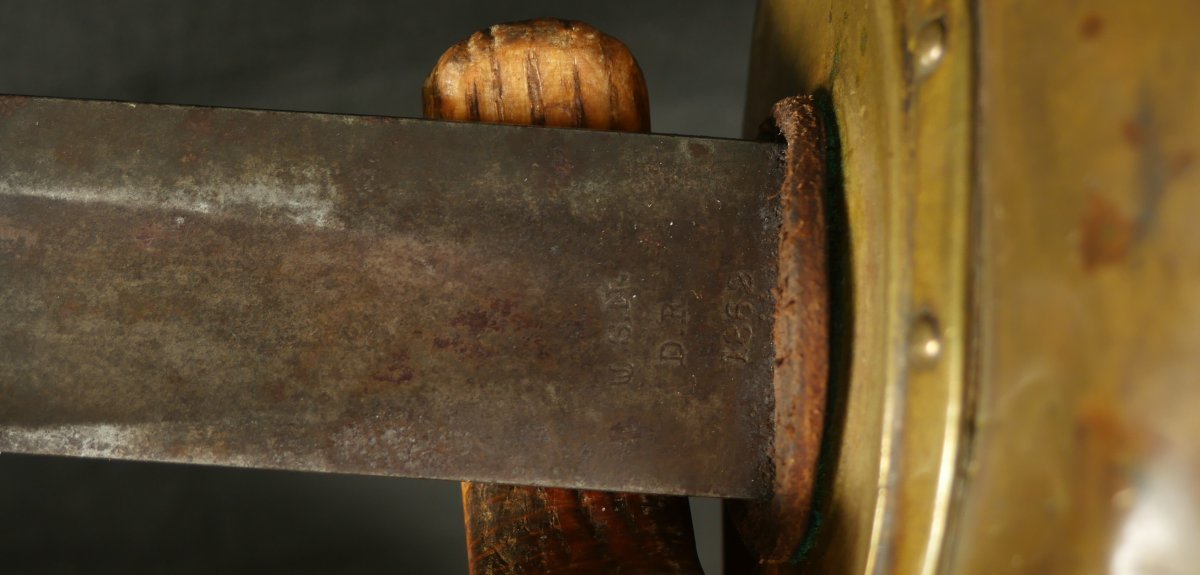 079-0523-8436, USN M-1860 Navy Cutlass with 1862 date. BLOWOUT - Image 9