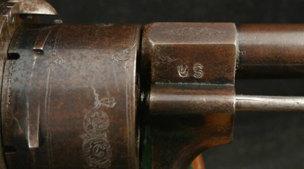 GR79-0623-4713, Huge Liege Proofed DA 15 MM cal. Pinfire Revolver. BUY NOW - Image 5