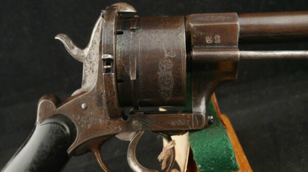 GR79-0623-4713, Huge Liege Proofed DA 15 MM cal. Pinfire Revolver. BUY NOW - Image 6