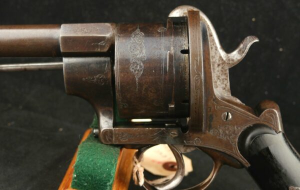 GR79-0623-4713, Huge Liege Proofed DA 15 MM cal. Pinfire Revolver. BUY NOW - Image 7