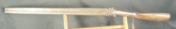 079-0723-8369, Mortimer English Double Barrel Percussion Shotgun in 10 gauge. BLOWOUT - Image 4