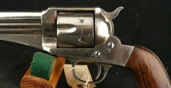 GR79-0723-4774, Remington M-1875 in 44-40, 6 shot. 75% original nickel finish. BUY NOW - Image 6
