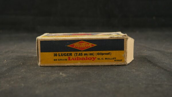 KG79-0623-0008, Antique Ammo, Western Cartridges, .30 Lugar, (7.65 MM) Center Fire, BLOWOUT - Image 4