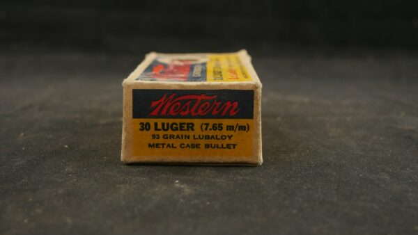 KG79-0623-0008, Antique Ammo, Western Cartridges, .30 Lugar, (7.65 MM) Center Fire, BLOWOUT - Image 5