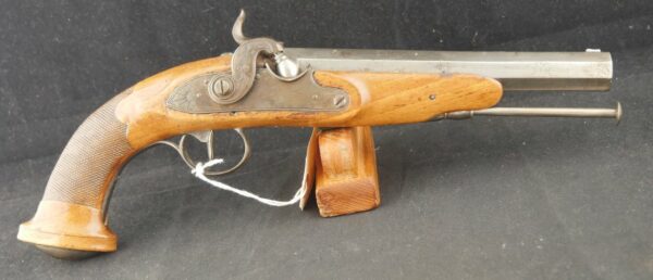 079-0923-8494, Pair of Belgium Single Shot Percussion Pistols. BLOWOUT - Image 2