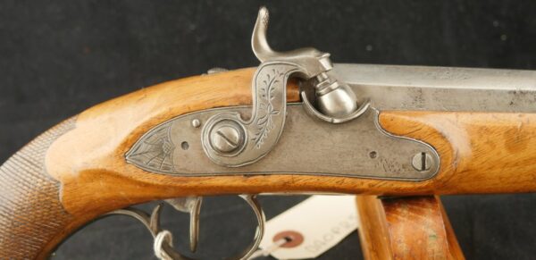 079-0923-8494, Pair of Belgium Single Shot Percussion Pistols. BLOWOUT - Image 23