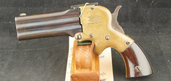 079-0823-8517, Excellent Marston 3 barrel .32 RF Pistol. BUY NOW - Image 3