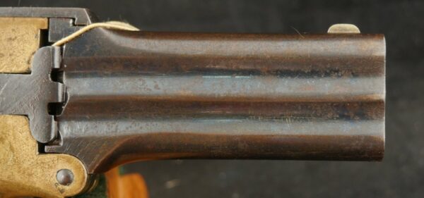 079-0823-8517, Excellent Marston 3 barrel .32 RF Pistol. BUY NOW - Image 4